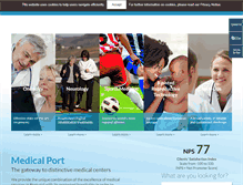 Tablet Screenshot of medicalport.org